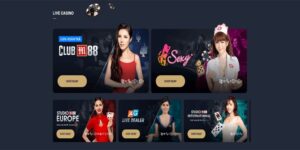 Giới Thiệu Sảnh Casino Trực Tuyến M88